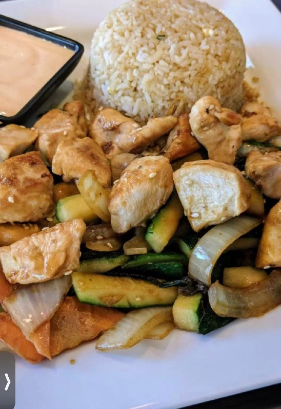 Menu & Pricing 5 hibachi party food