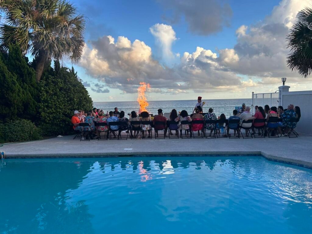 Backyard Hibachi Party