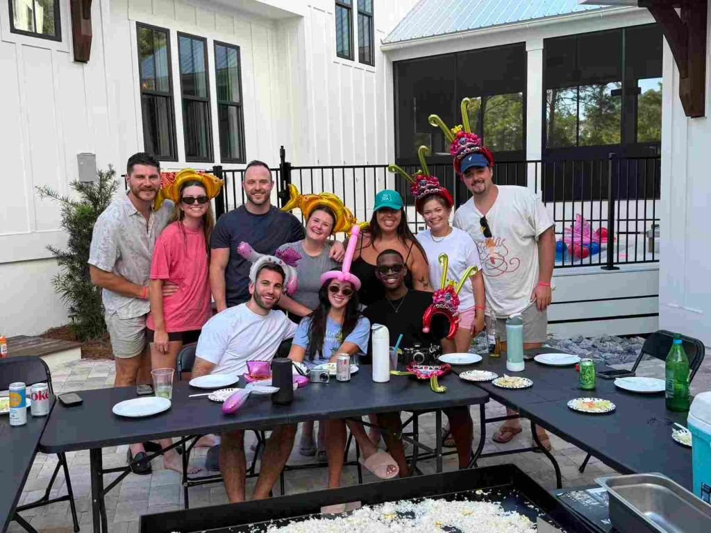 Hilton Head Island, SC 9 hibachi party at home