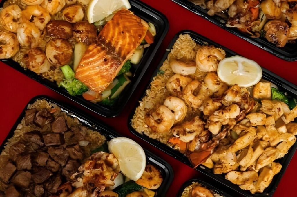Menu & Pricing 8 Food in Hibachi Catering
