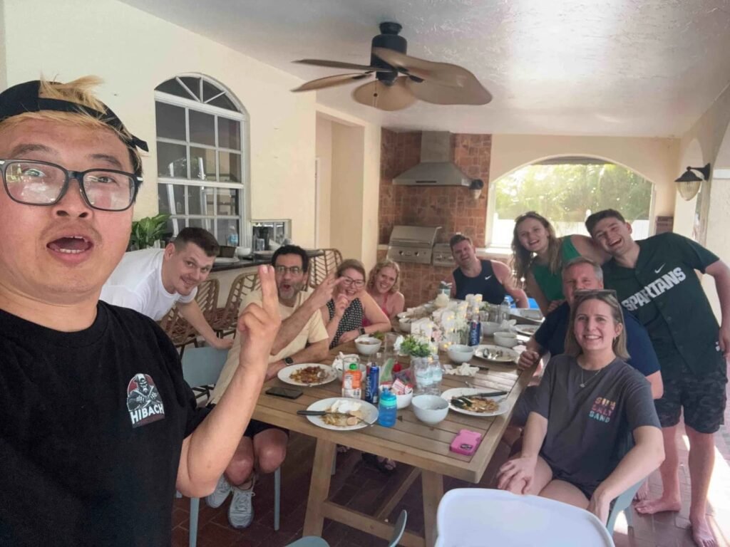 Hibachi Party at home