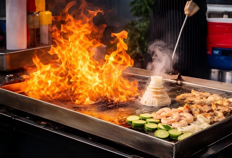 hibachi catering food