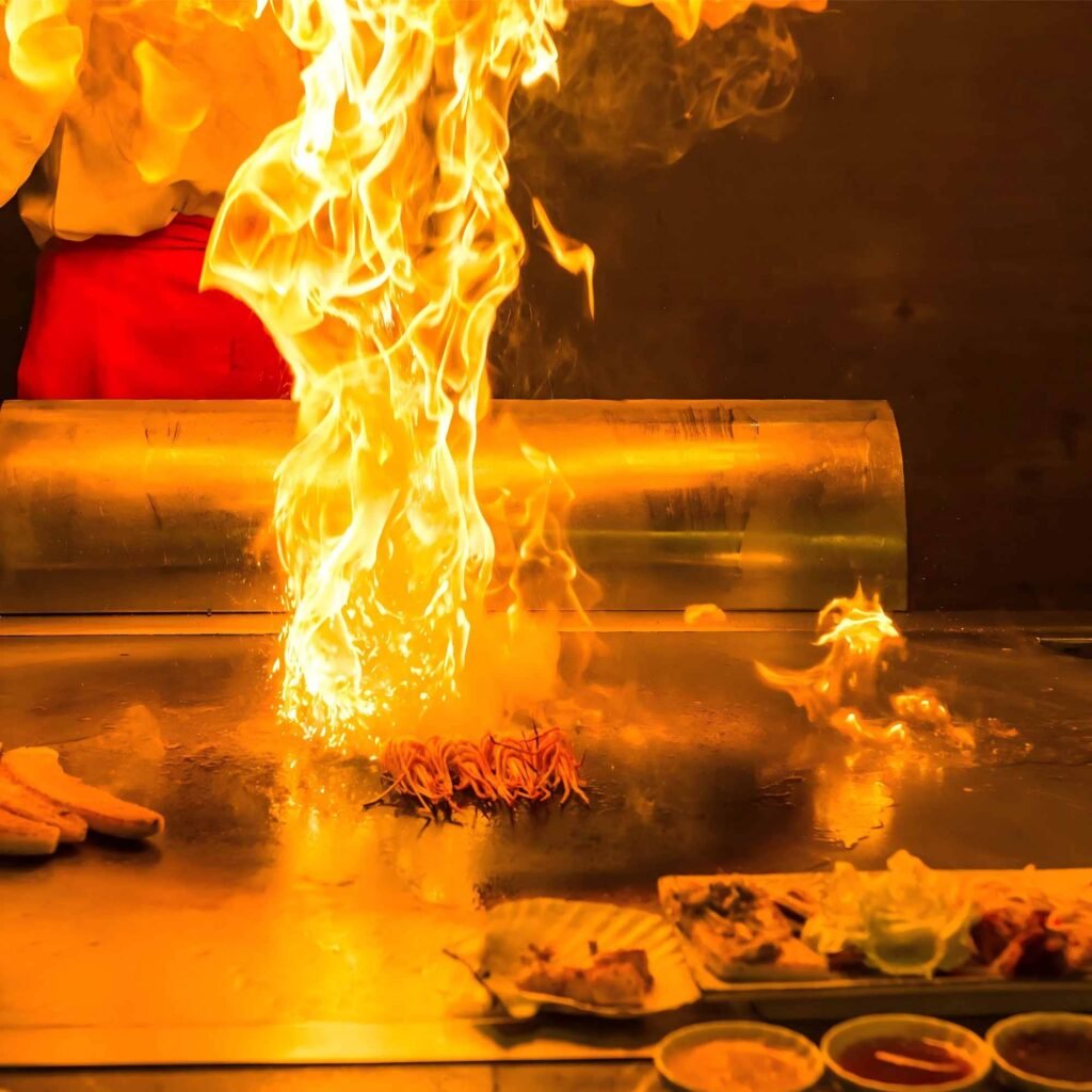 hibachi party food